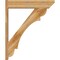 Ekena Millwork Olympic Slat Rough Sawn Outlooker, Western Red Cedar, 8"W x 38"D x 46"H OUT08X38X46OLY06RWR - alternate 2